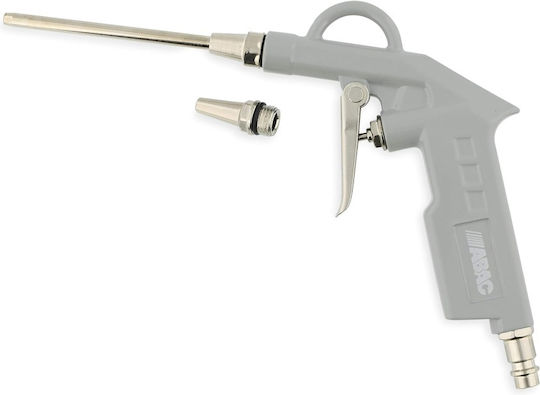 Pistol de Suflare cu Aer Comprimat Abac G-502 Corp din Aluminiu Duza Scurtă Duza Lungă 10 Cm Presiune Maximă 8 Bar
