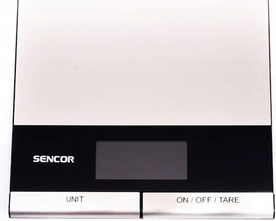 Sencor Digitale Küchenwaage bis 5kg Silber