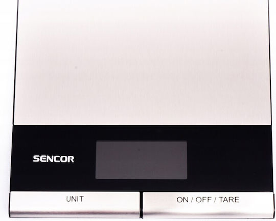 Sencor Digitale Küchenwaage bis 5kg Silber