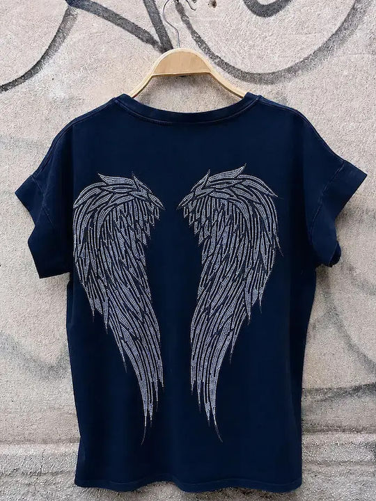 Γυναικείο T-shirt Μαύρο