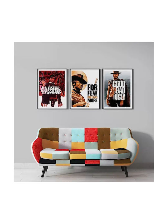 Poster Good Bad Ugly Mv391 30cm X 40cm-71831pd159666