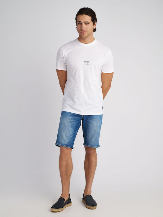 Paolo Men's Shorts Jeans Blue