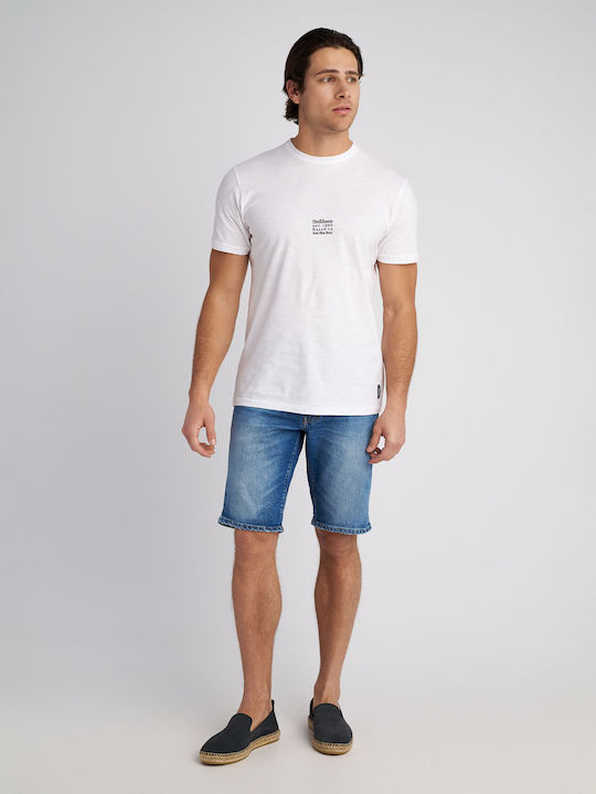 Paolo Men's Shorts Jeans Blue