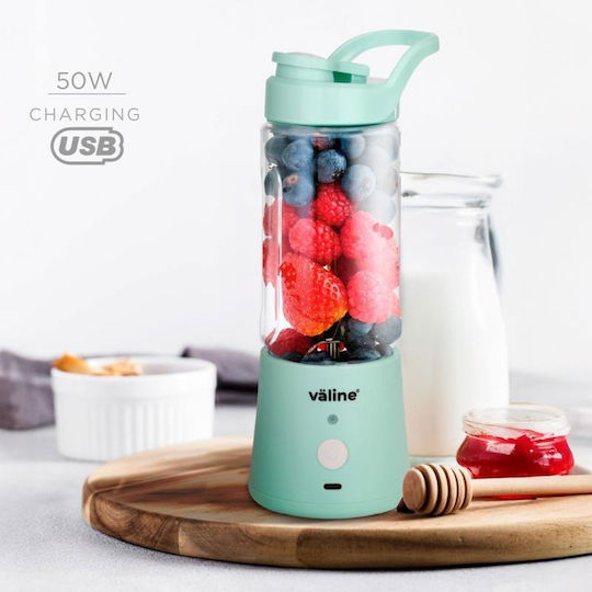 Mixer mit Kunststoffkanne 350 ml 50W 3.7V Grüne 400005016