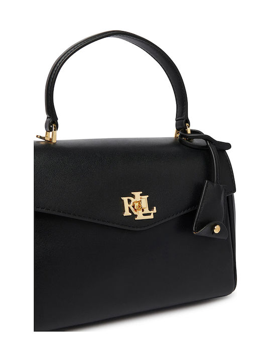 Lauren Leather Women's Shoulder Bag Black