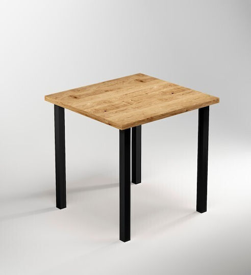 Finetto Металическо Кракче За Мебел Подходящо За Маса / Малка Маса / Офис 50x50x82см Никел Матиран
