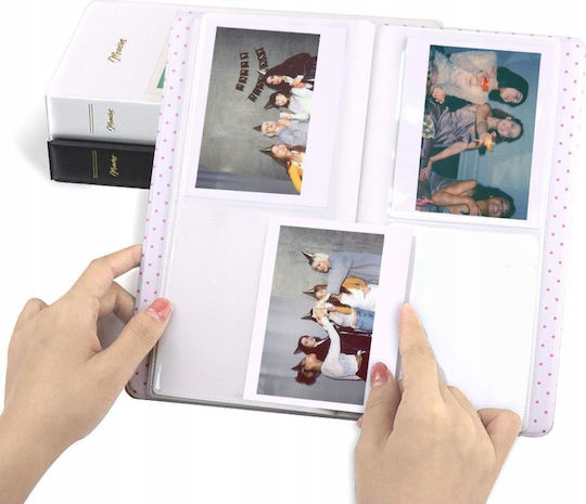 64-piece Photo Album Polaroid Memories Black