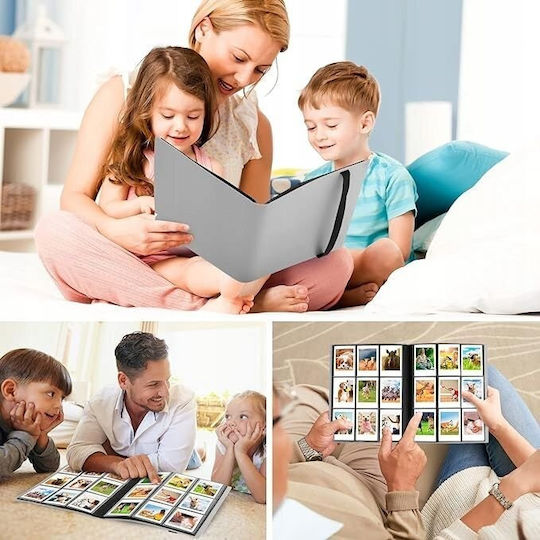 Loveinstant Album Na Zdjęcia 360 Zdjęć Do Fujifilm Instax Mini Xiaomi Polaroid Canon Hp Kodak Niebieski