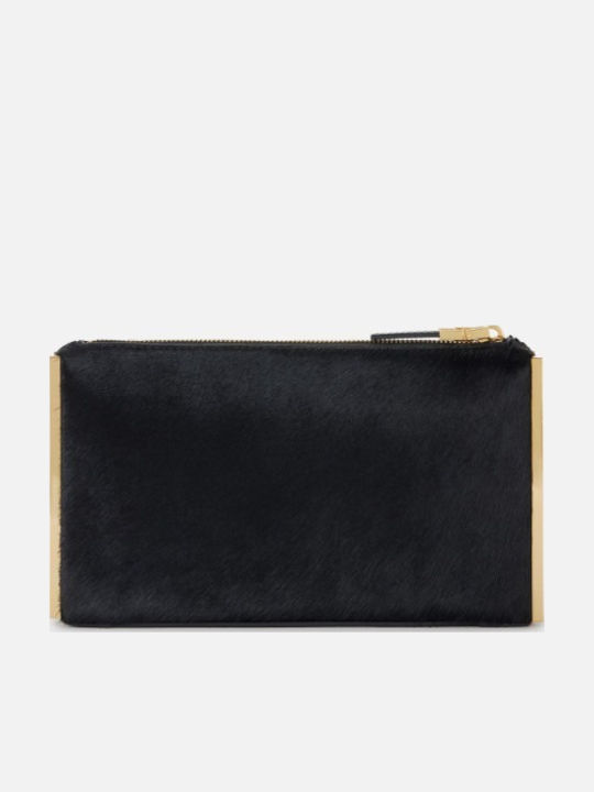 Clutch de Damă din Piele Neagră