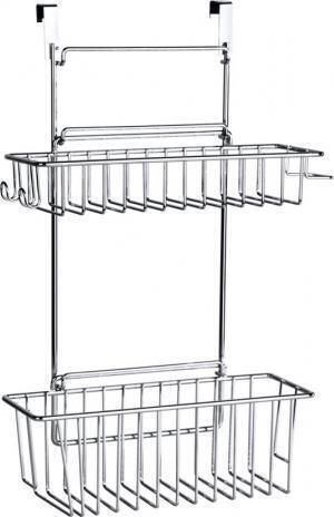 Wenko Κρεμαστό Ράφι Inox 32x47x47εκ. Γκρι