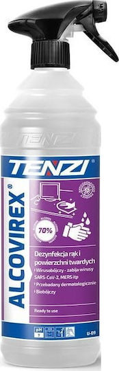 Tenzi Απολυμαντικό Ειδικό Καθαριστικό σε Spray για Γυαλί, Υφάσματα & Μέταλλα 1lt