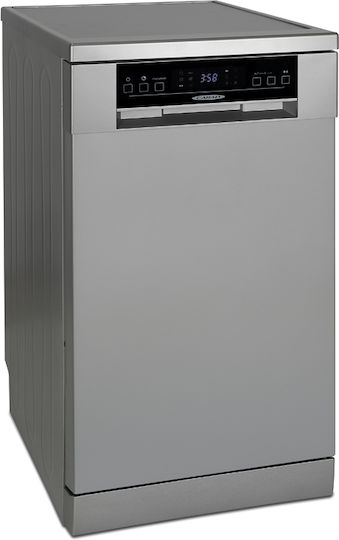 Carad Freestanding Dishwasher for 9 Place Settings W45xH84.5cm Inox