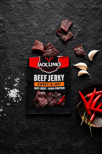 Jack Link's Jerky Sweet & Hot με γεύση Beef 12x60gr