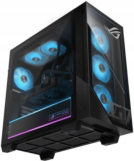 Asus ROG Гейминг Настолен Компютър (Ryzen 7-9800X3D/16GB DDR4/2.0TB SSD/W11 Home)