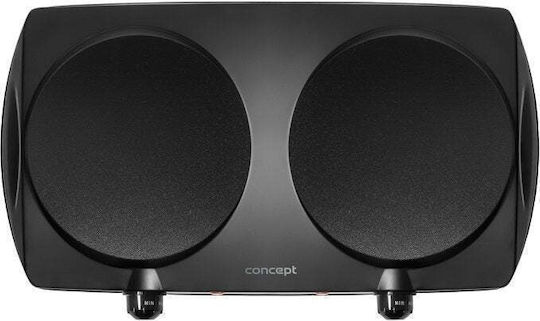 Concept Countertop Burner Ceramic Double Black