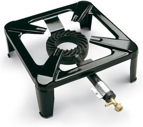 Thermogatz BP 40x40 01.102.011 Countertop Burner Flüssiggas Single Schwarz
