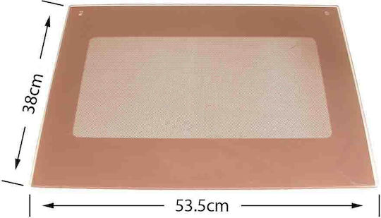 Εξωτερικό Κρύσταλλο Φούρνου Bosch Pitsos Siemens 53.5 X 38 Cm
