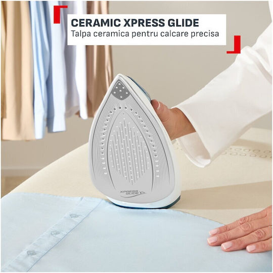 Tefal Power Pro Compact 200 Dampfsystem mit 6,2 bar Dampfdruck und 1,7 l Wassertankkapazität