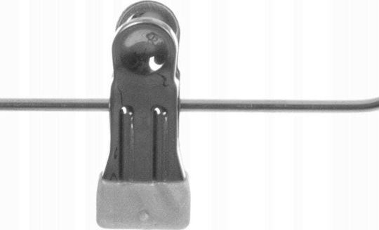 5Five Umeraș pentru Dulap pentru pantaloni Metal Gri 151533 1buc