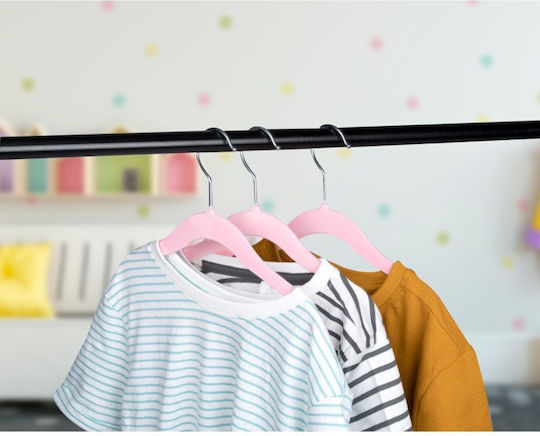 27017 Kinderkleiderbügel Rosa 3Stück