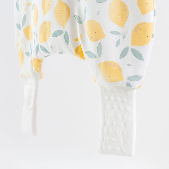 abo Winter Baby Sleeping Bag with Legs 2.5 Tog Lemons with Detachable Sleeves