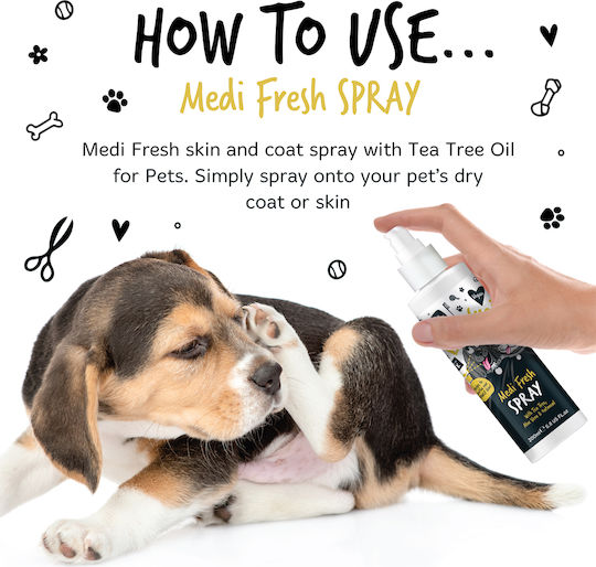 Medi Fresh Spray Itch Relief Dogs & Cats 200ml