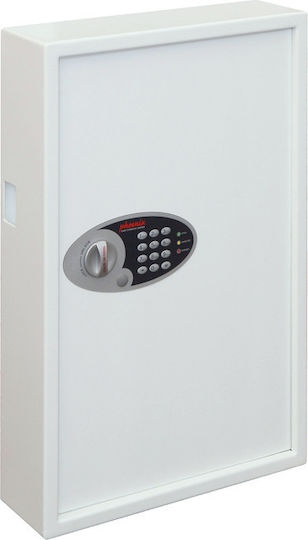 Phoenix Safe Company Schlüsselanhänger Wand Metallisch Mit Schloss 43x13x66cm