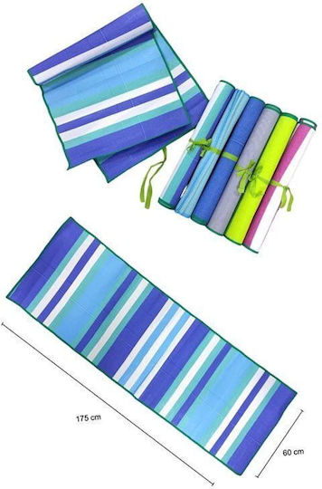 Плажна рогозка 170x60cm 1бр Bamboo Beach Mat