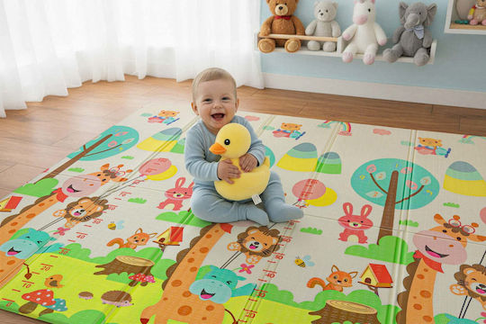 Ludiro Covor Pentru Copii Educativ Din Spumă Xpe Pliabil Drumul 200x180cm Grosime 10mm
