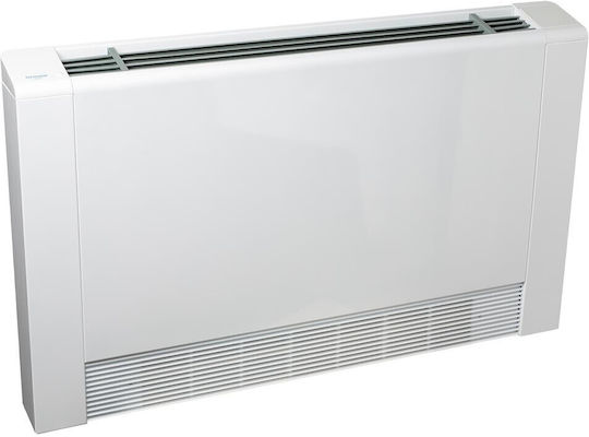 Bravair Clima FCS-060 Fan Coil Schlank 2.89/5.82kW Boden 109.2x13.1x65.7cm Weiß