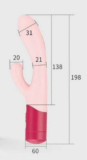 APH Rabbit Vibrator Rosa