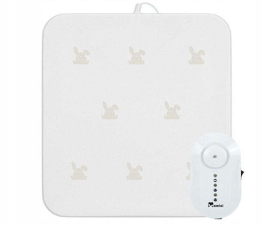 Momini Sleep Monitor Baby Breathing and Movement Tracker During Sleep 32x29x1cm White