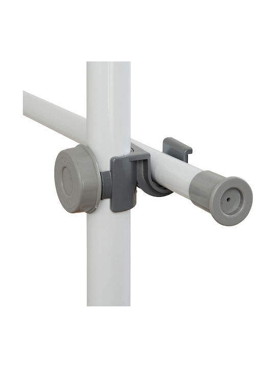 Wenko Floor Garment Rack made of Metal Telescopic White