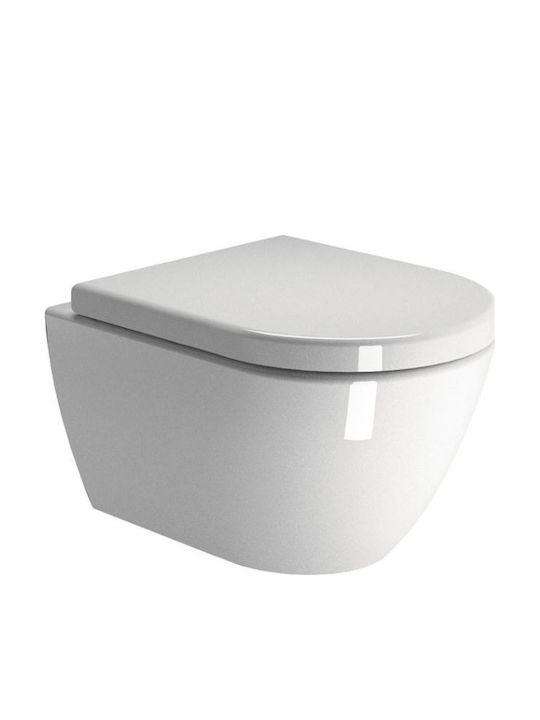 Bianco Ceramica Wall-Mounted Toilet Beige