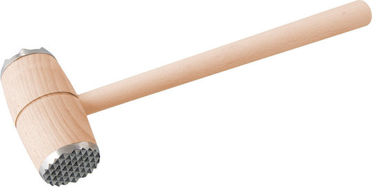 Fackelmann Wooden Meat Mallet with Metal Tips 30cm