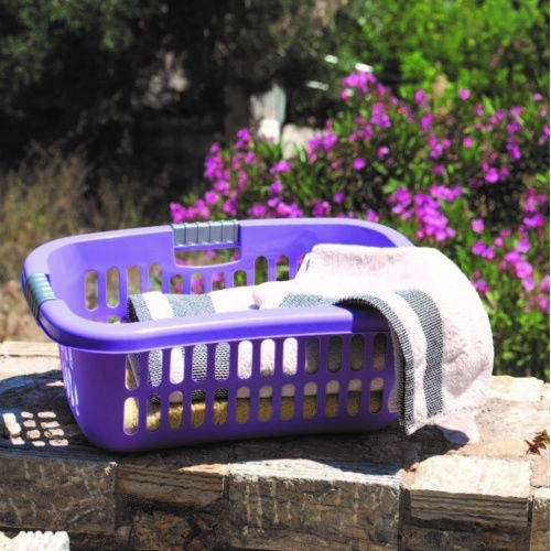 Viomes Storage Basket Plastic Blue 14lt 1pcs