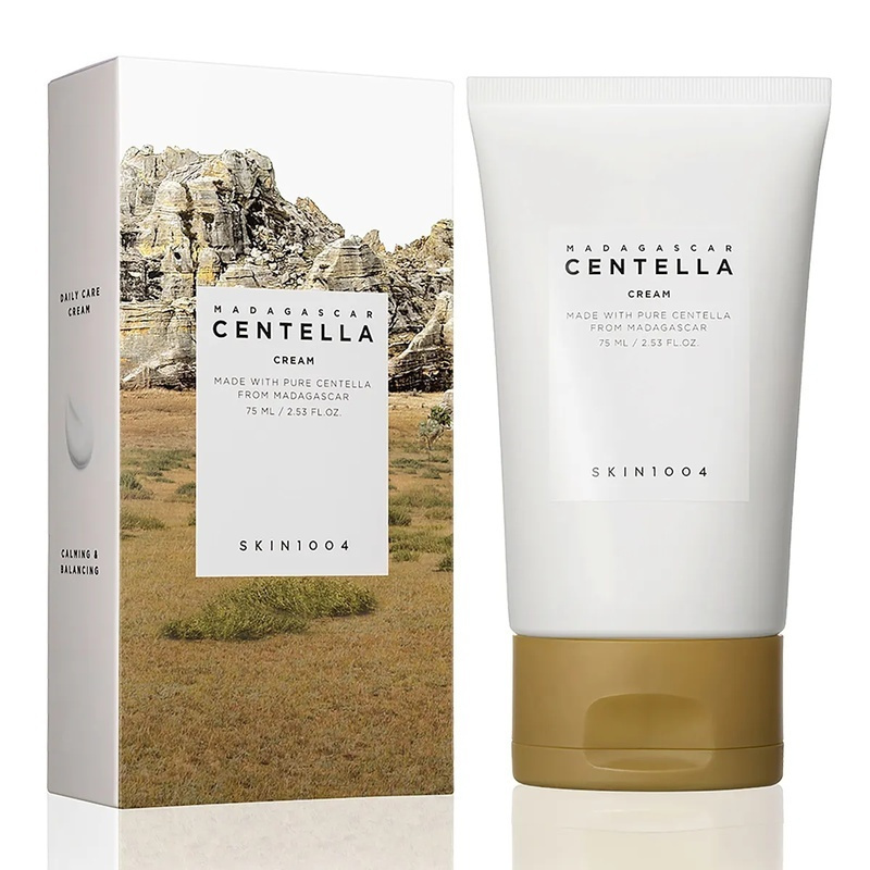 Skin1004 Madagascar Centella Ενυδατική & Αντιγηραντική Κρέμα Προσώπου Ημέρας με Πανθενόλη & Centella Asiatica 75ml