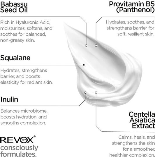 Revox B77 Just Provitamin B5 & Centella Balm Face Day with Centella Asiatica 30ml