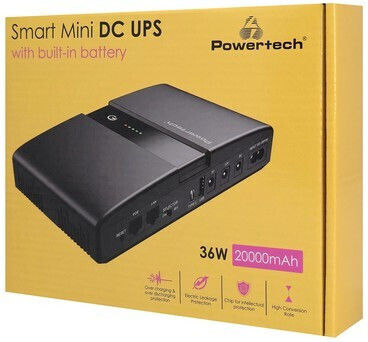 Powertech PT-1634 Mini Unitate UPS 36W