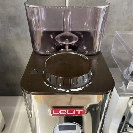 Lelit Elektrische Kaffeemühle mit Getreidekapazität 350gr Schwarze