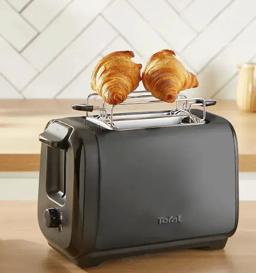 Tefal Subito Toaster 2 Slots 1200W Black