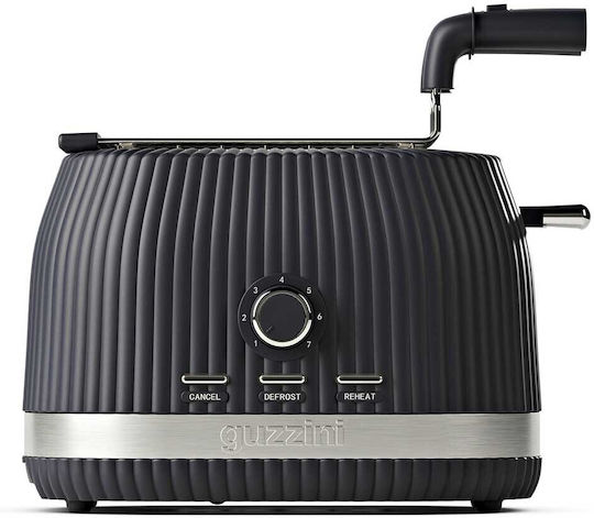 Guzzini Sous Chef Φρυγανιέρα 2 Θέσεων 800W Γκρι