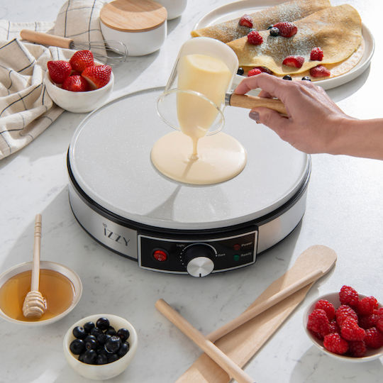Izzy Crepe Maker 30cm Inox 1400W