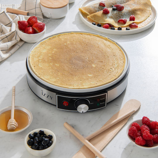 Izzy Crepe Maker 30cm Inox 1400W