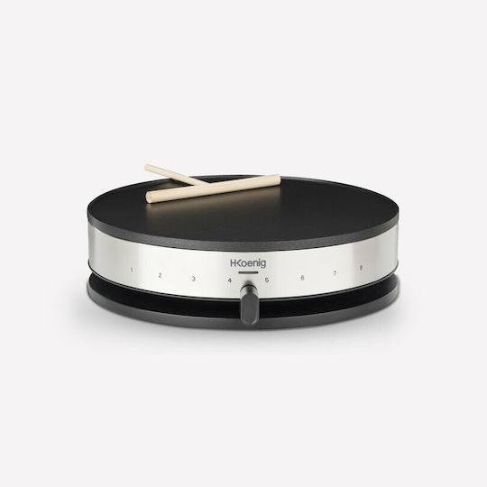 HKoenig Κρεπιέρα 33cm Inox 1300W