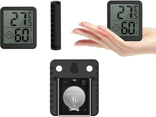 AT2743 Stație Meteo Fără Fir Digitală De Masă Neagră