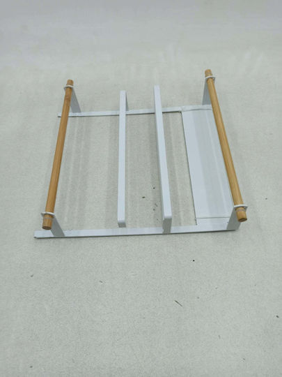 Wenko Държач За Хартиени Кърпички Металик Бял 33x6x8см
