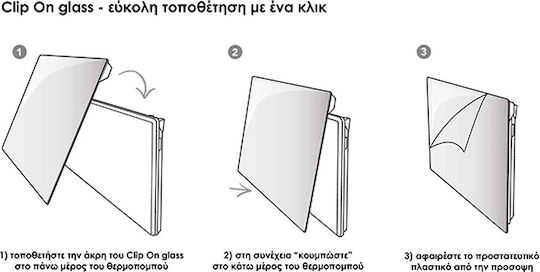 Nobo NTL4T Retro Blue 20 Панел на вратата за радиаторен нагревател