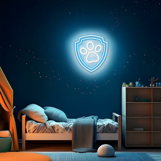 Paw Patrol Lumină de perete pentru copii Lumini LED Plastic