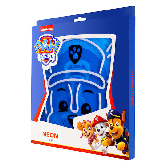 Paw Patrol Παιδικό Φωτιστικό Τοίχου Led Πλαστικό